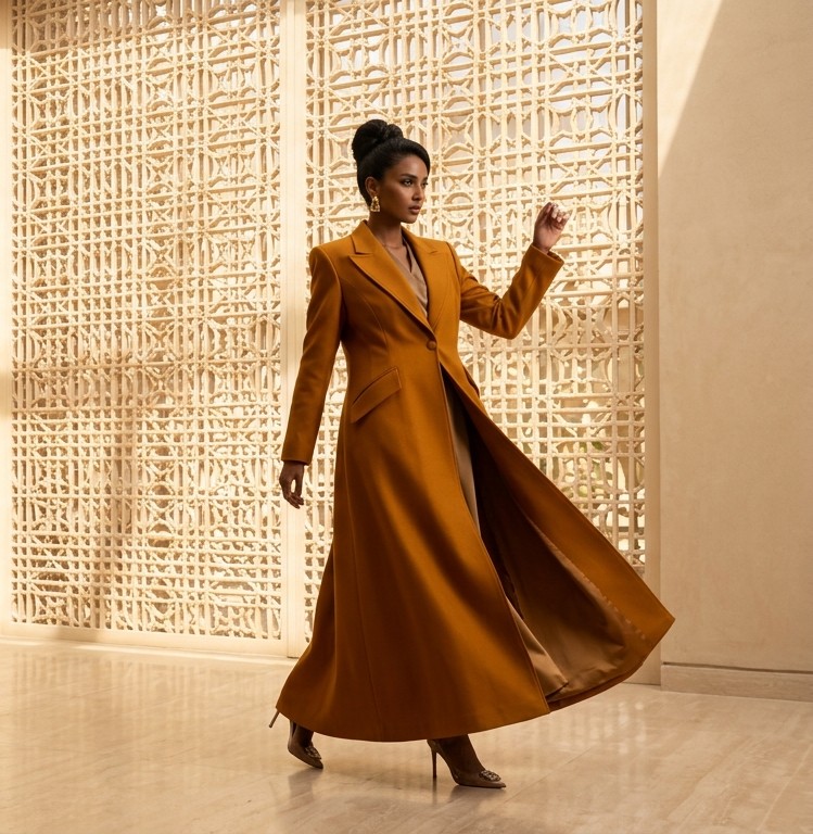 Aurelia Tailored Abaya-Coat