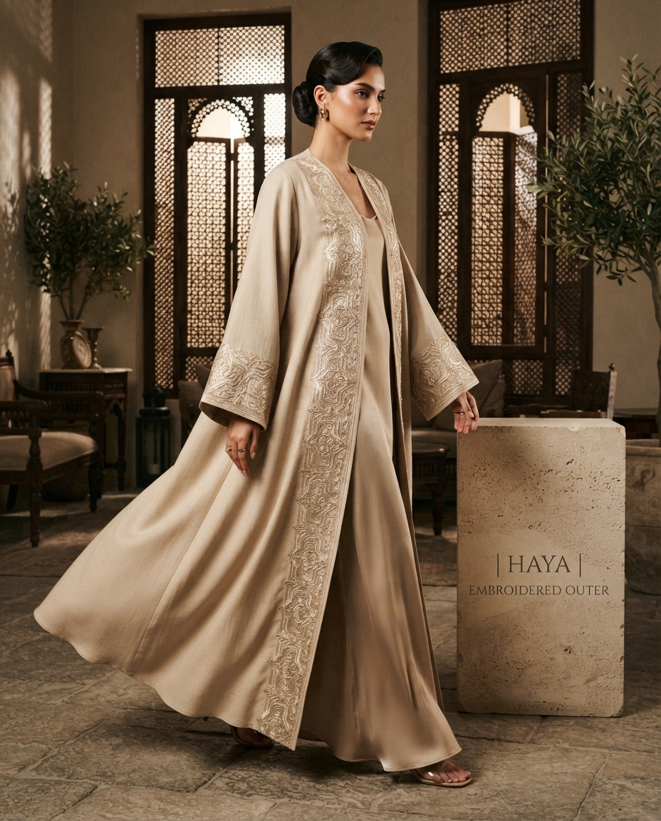 Haya Embroidered Outer