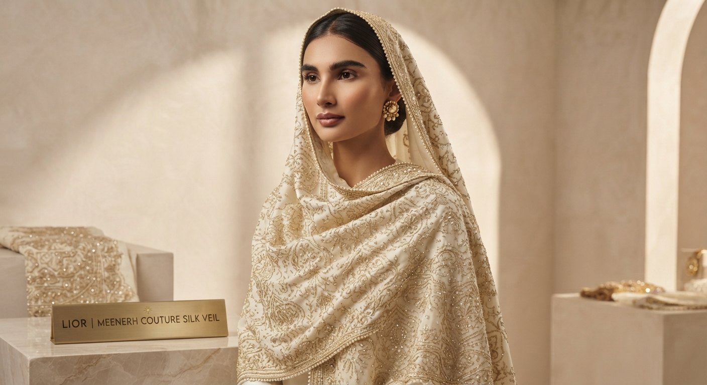 Meenerh Silk Veil